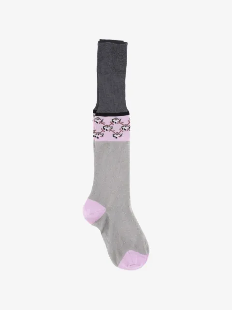 Prada decorative-cuff socks