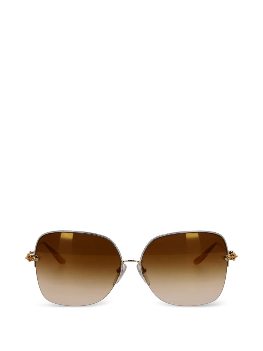 Chrome Hearts Occhiali da sole con lenti colorate - Oro