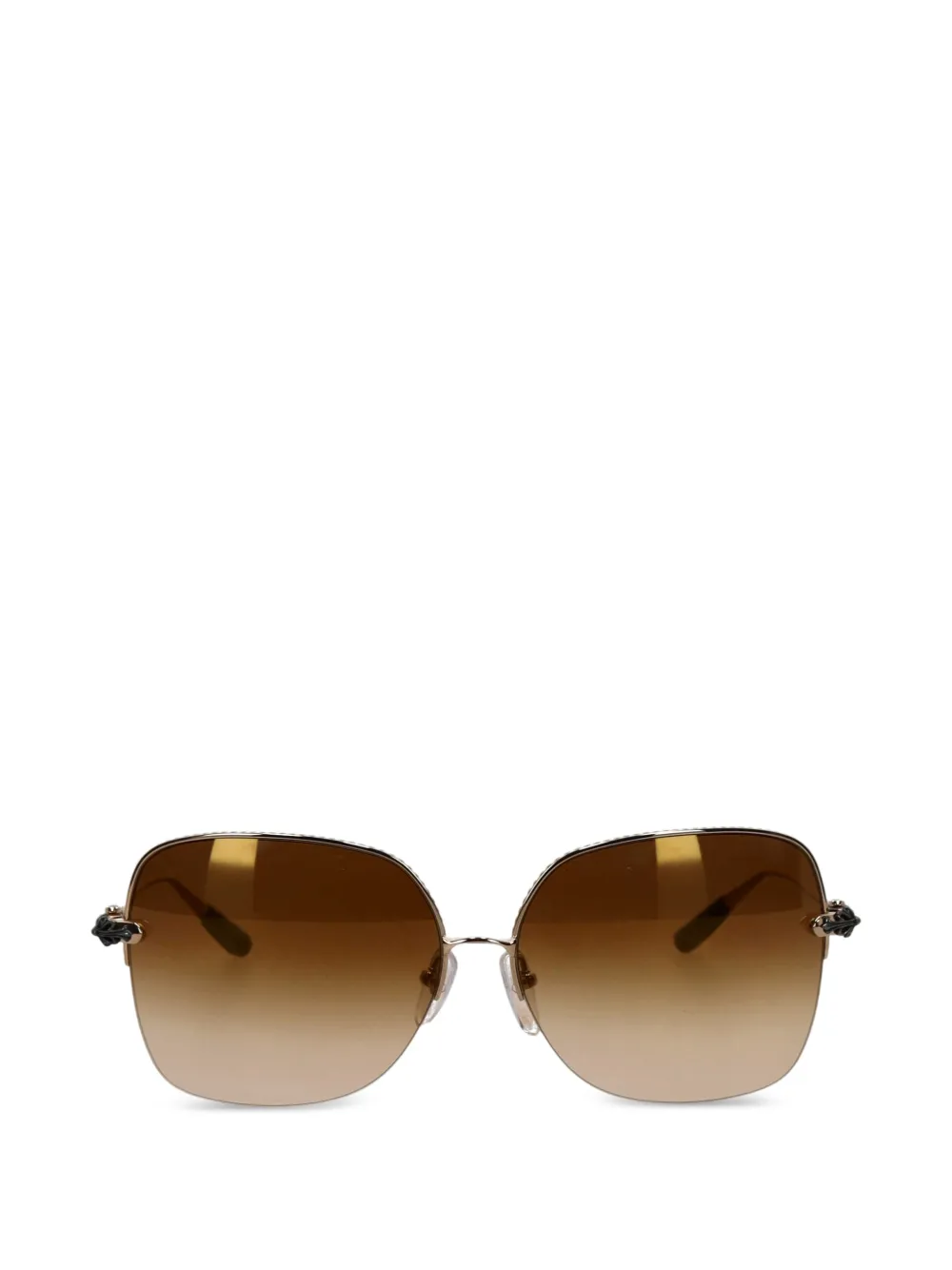 Chrome Hearts Occhiali da sole con decorazione - Oro