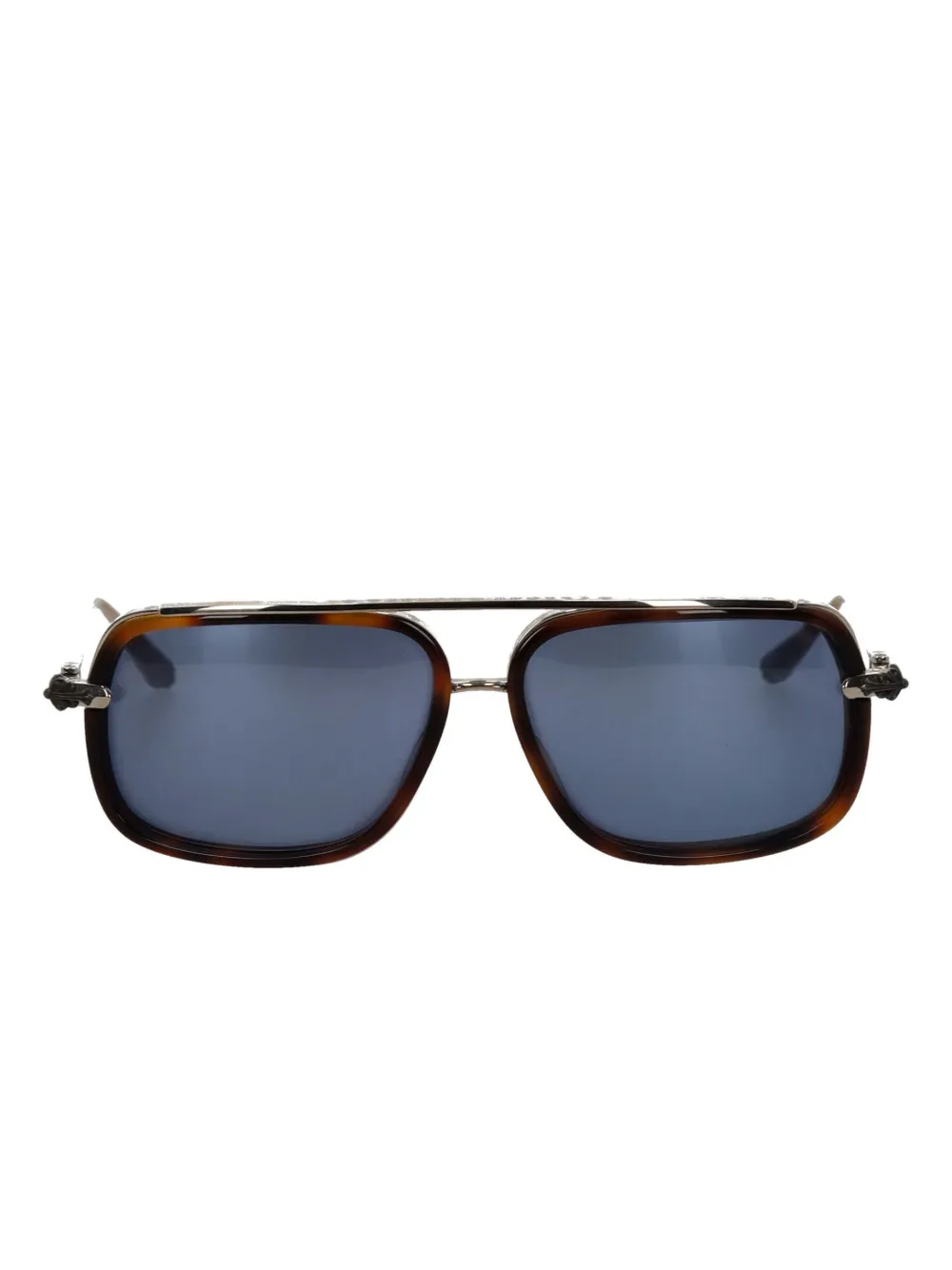 Chrome Hearts 飞行员镜框太阳眼镜 In Brown