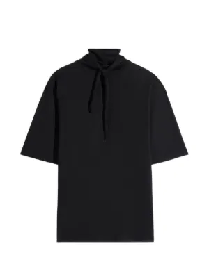 Jacquemus The Gros Grain logo-detail Crewneck t-shirt | Black