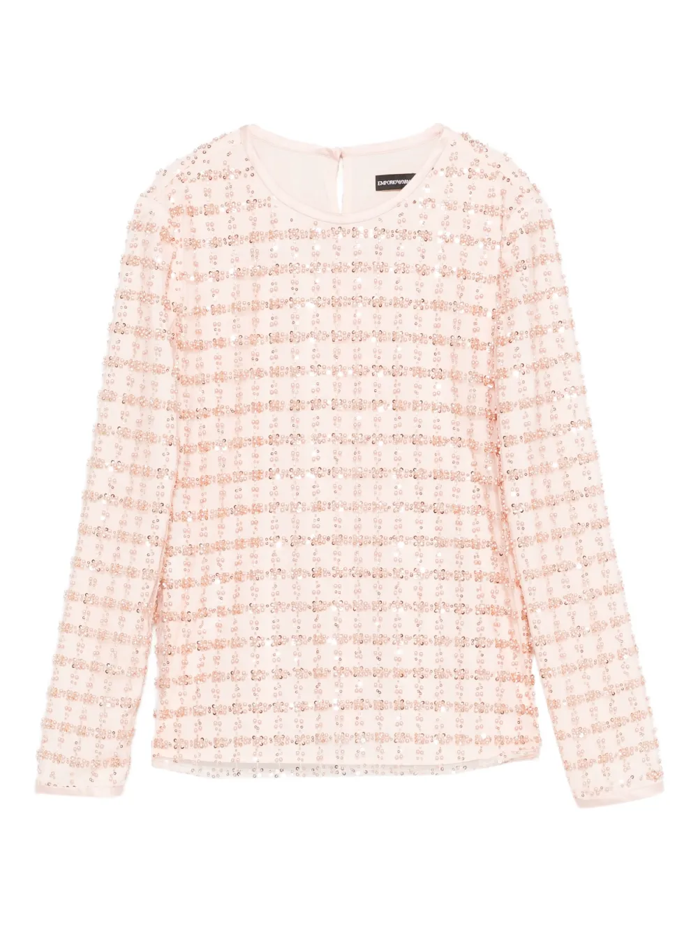 Emporio Armani embellished top - Rosa
