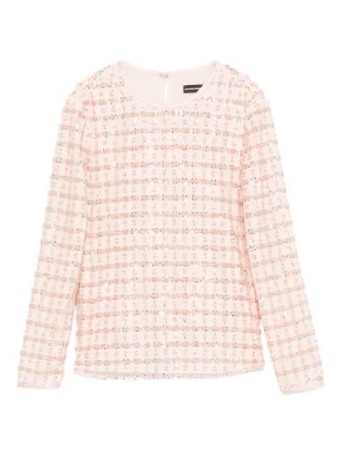 Emporio Armani embellished top