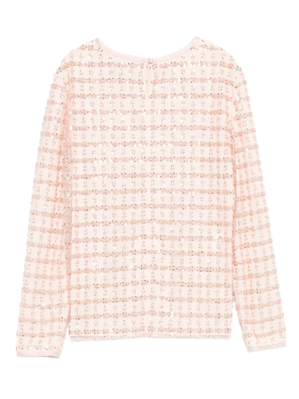 Emporio Armani embellished top - Roze