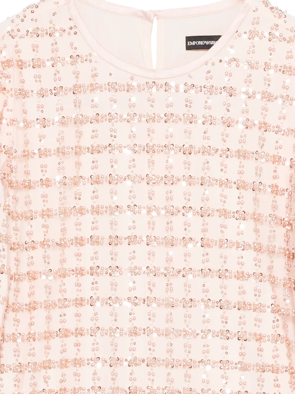 Emporio Armani Verfraaide top Roze
