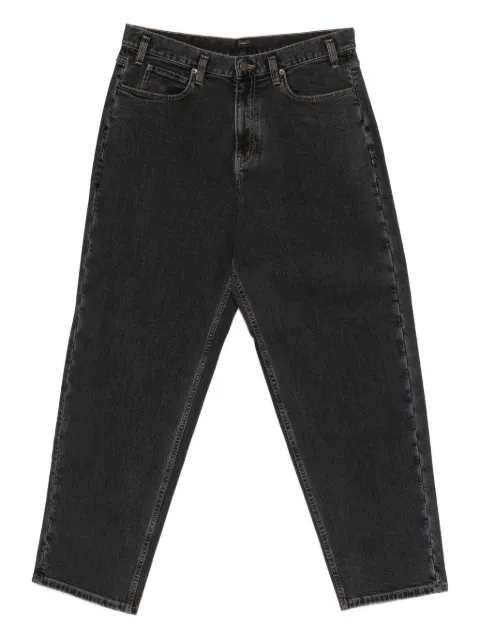 Emporio Armani faded denim trousers