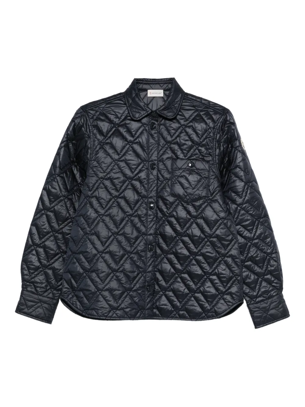 Moncler - Gewatteerd shirtjack - dames - polyamide/polyamide/Polyester/katoen/Polyester
