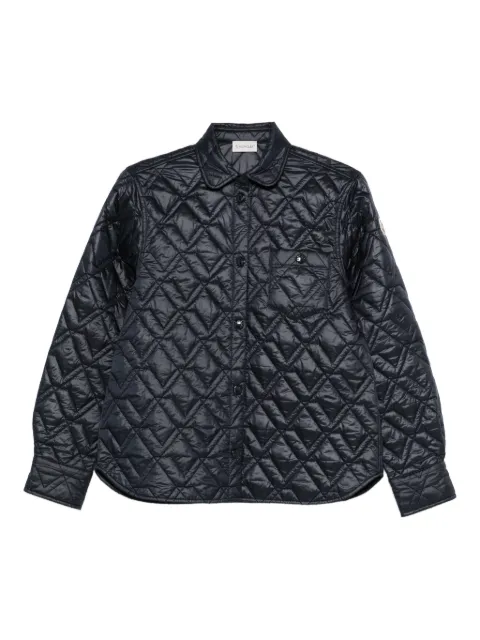 Moncler quilted pocket overshirt