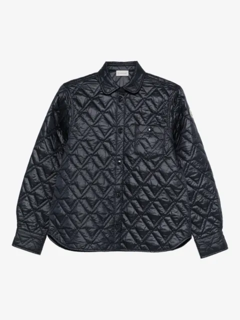 Moncler quilted pocket overshirt