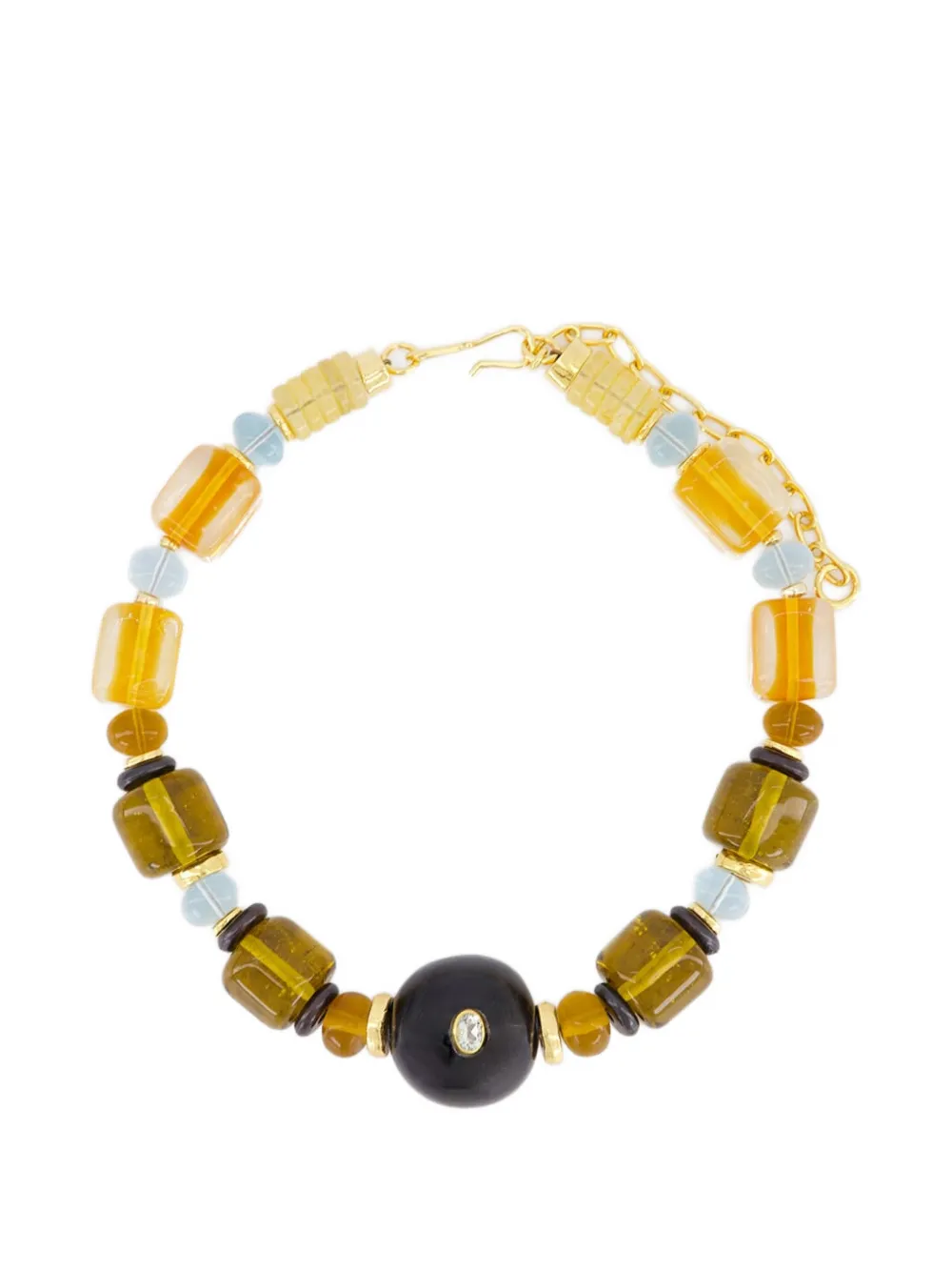 Lizzie Fortunato Collana Desert Mirage con perline - Oro