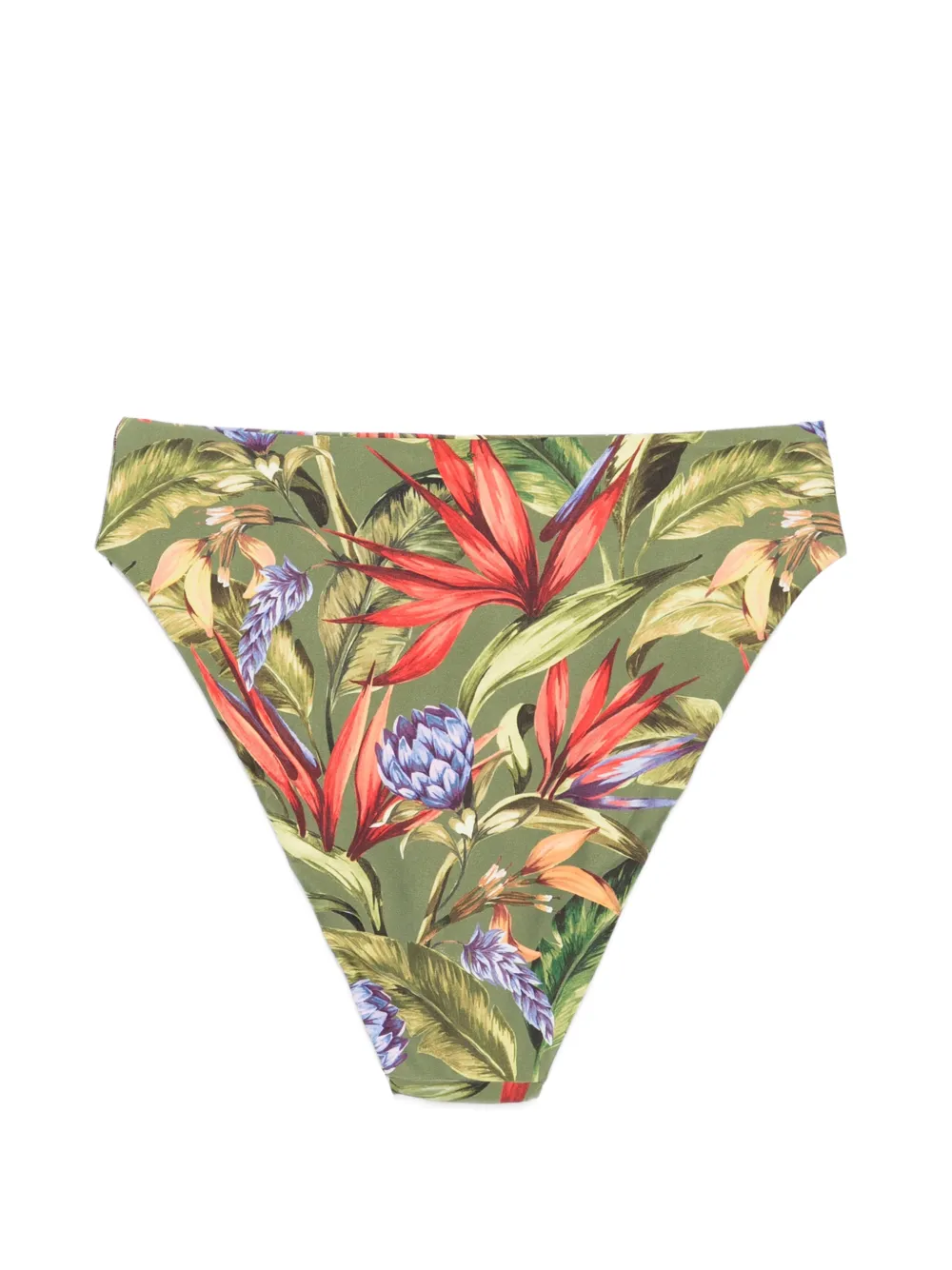 FARM Rio Strilitzia bikinislip met bloemenprint Groen