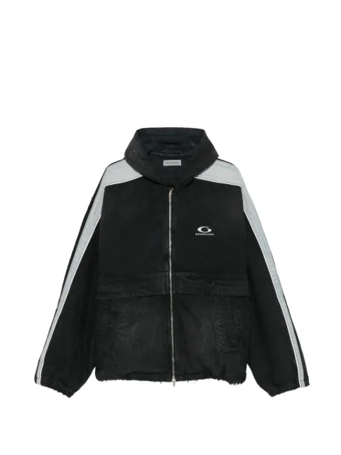 Balenciaga logo-detail denim jacket