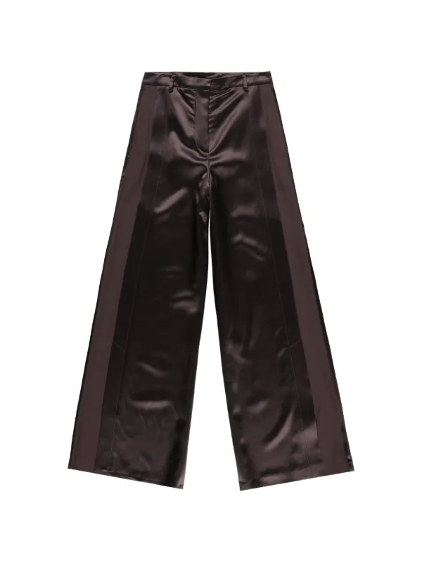 Twp Taite Side-panel Pants in Brown