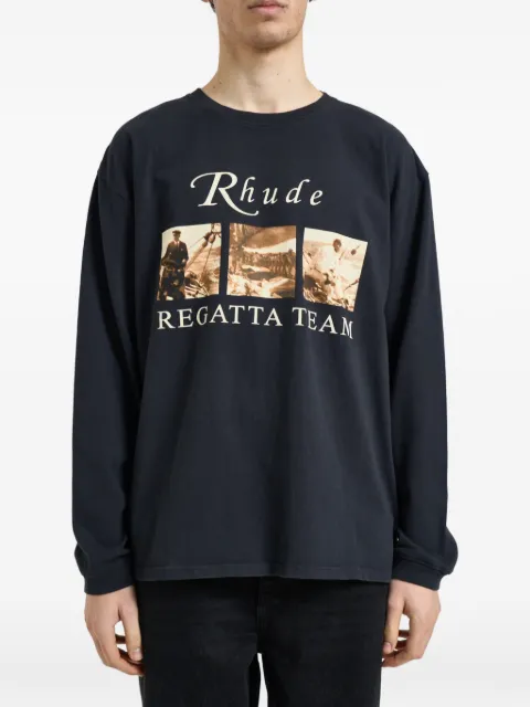 RHUDE playera Regatta Team