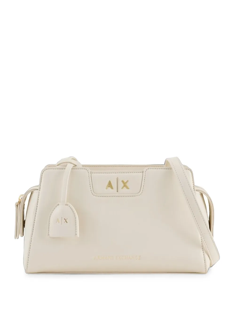 Armani Exchange logo-detail cross-body bag - Toni neutri