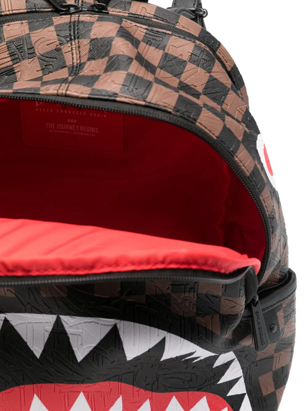 Sprayground Geruite rugzak Bruin