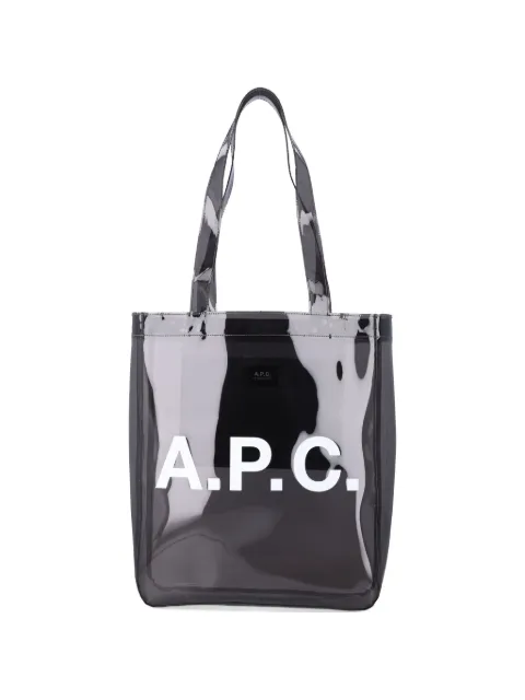 A.P.C. Lou logo tote bag