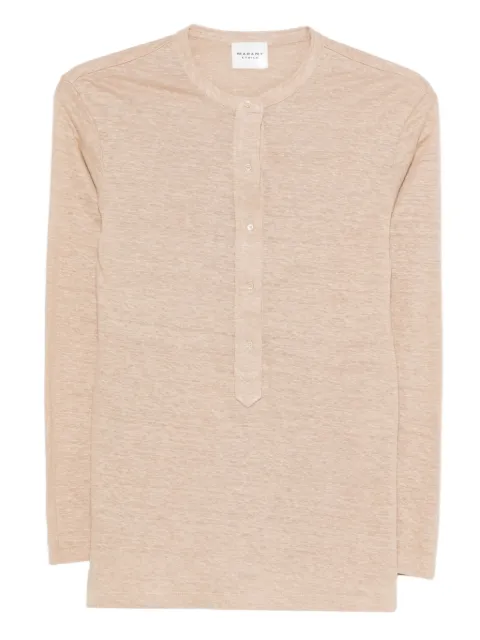 MARANT ÉTOILE Lucy T-shirt med knapper