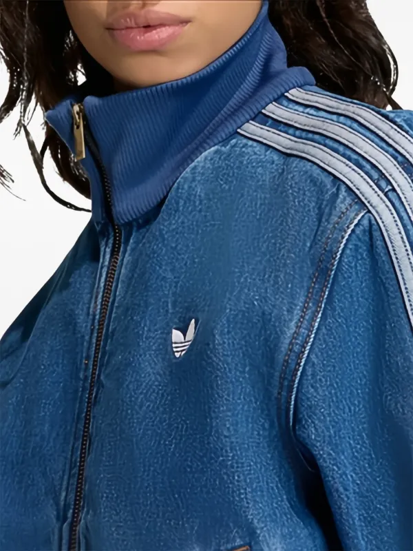 Adidas ストライプ ジャケット | ブルー | FARFETCH JP