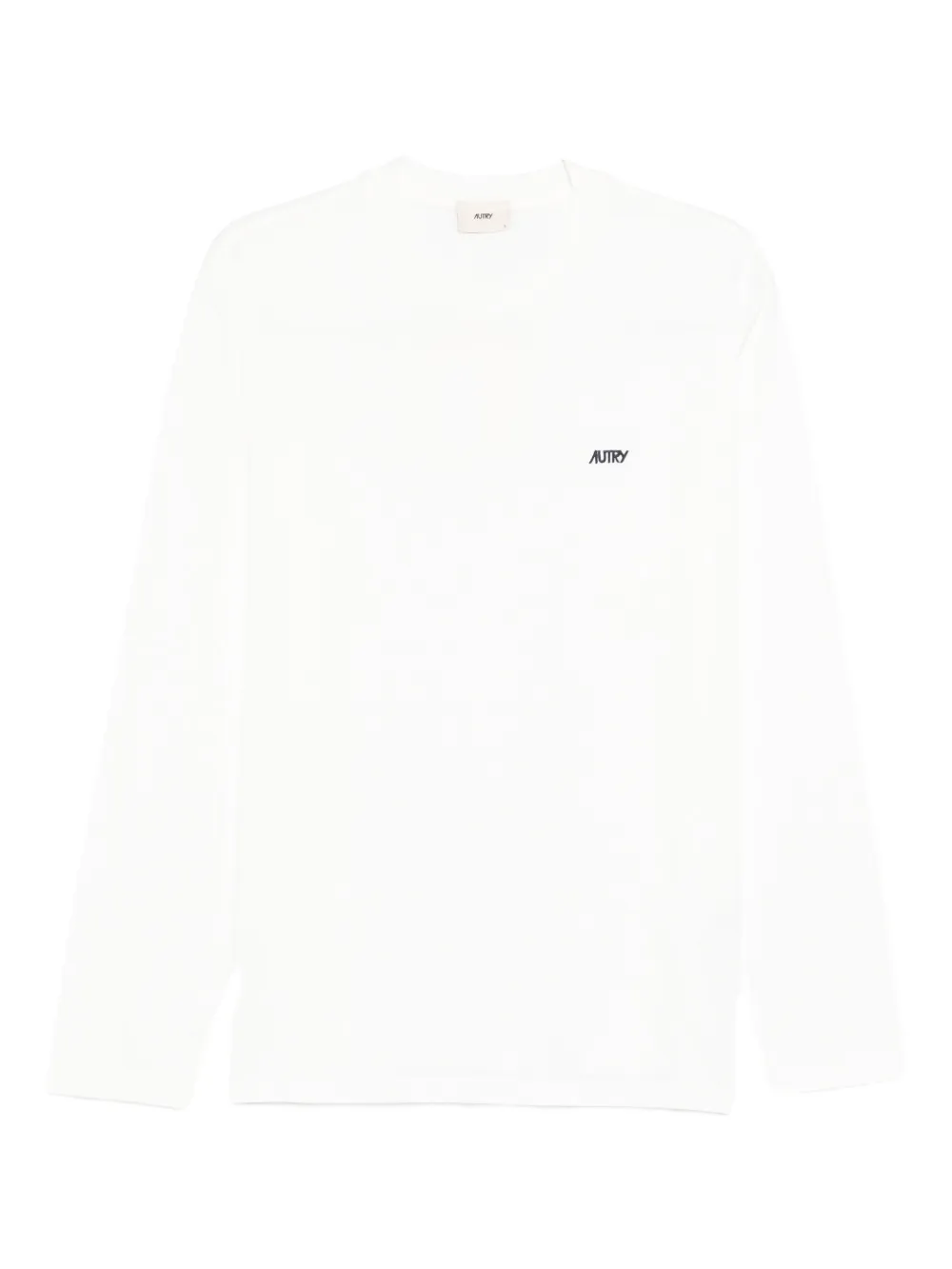 Autry long-sleeve logo T-shirt - Bianco