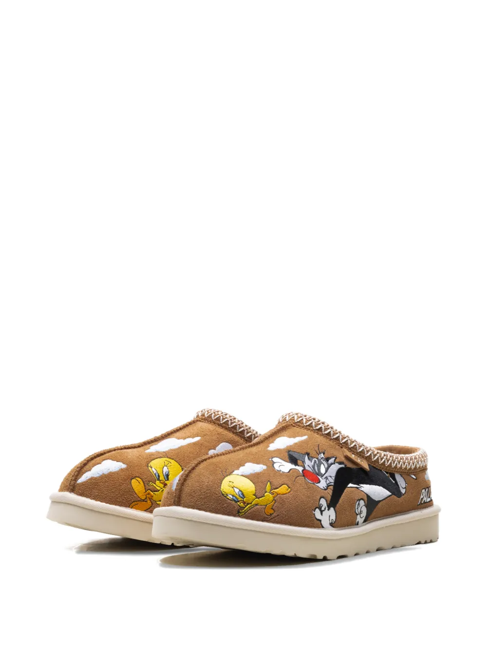 UGG Tasman X PALACE "looney tunes" graphic slippers Bruin