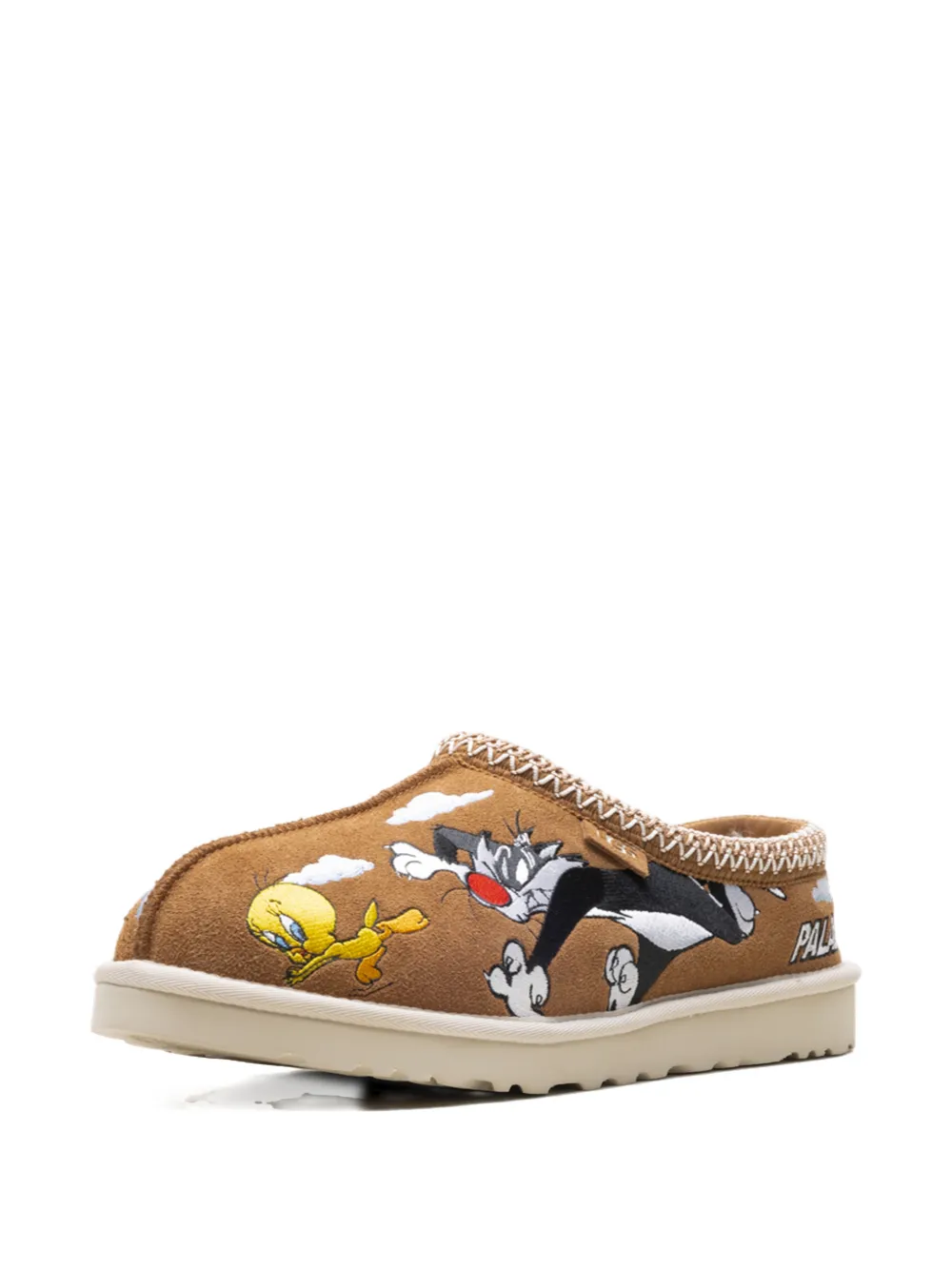 UGG Tasman X PALACE "looney tunes" graphic slippers Bruin