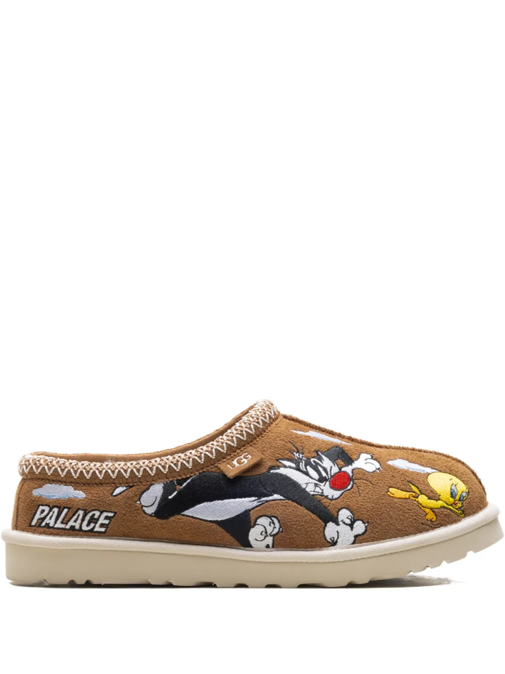 UGG Tasman X PALACE "looney tunes" graphic slippers Bruin