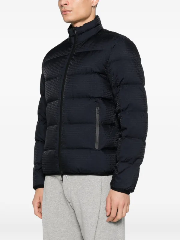 Emporio Armani ジップアップ ジャケット | ブルー | FARFETCH JP