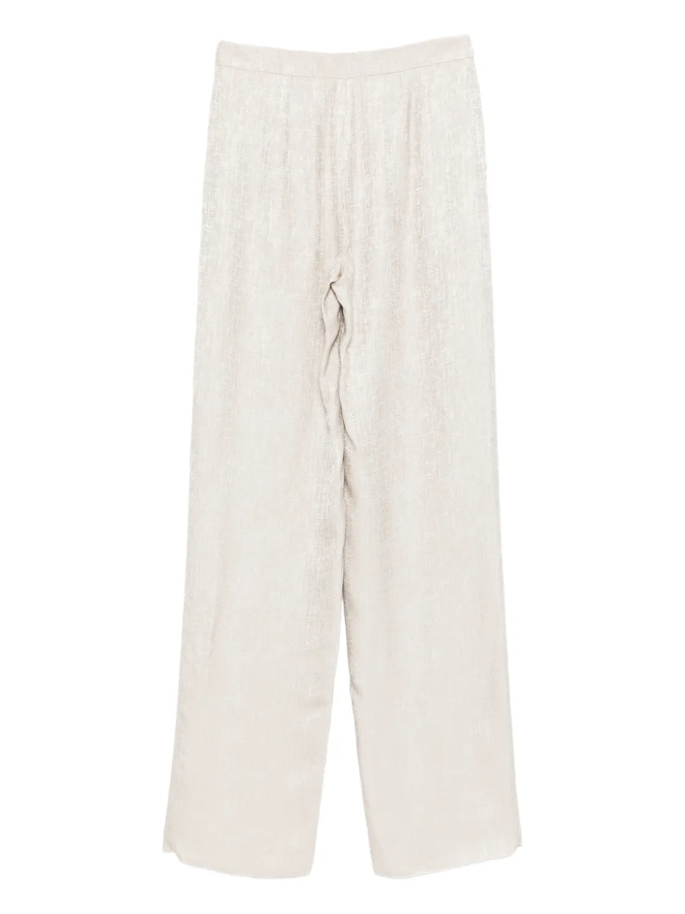 Emporio Armani textured trousers - Beige