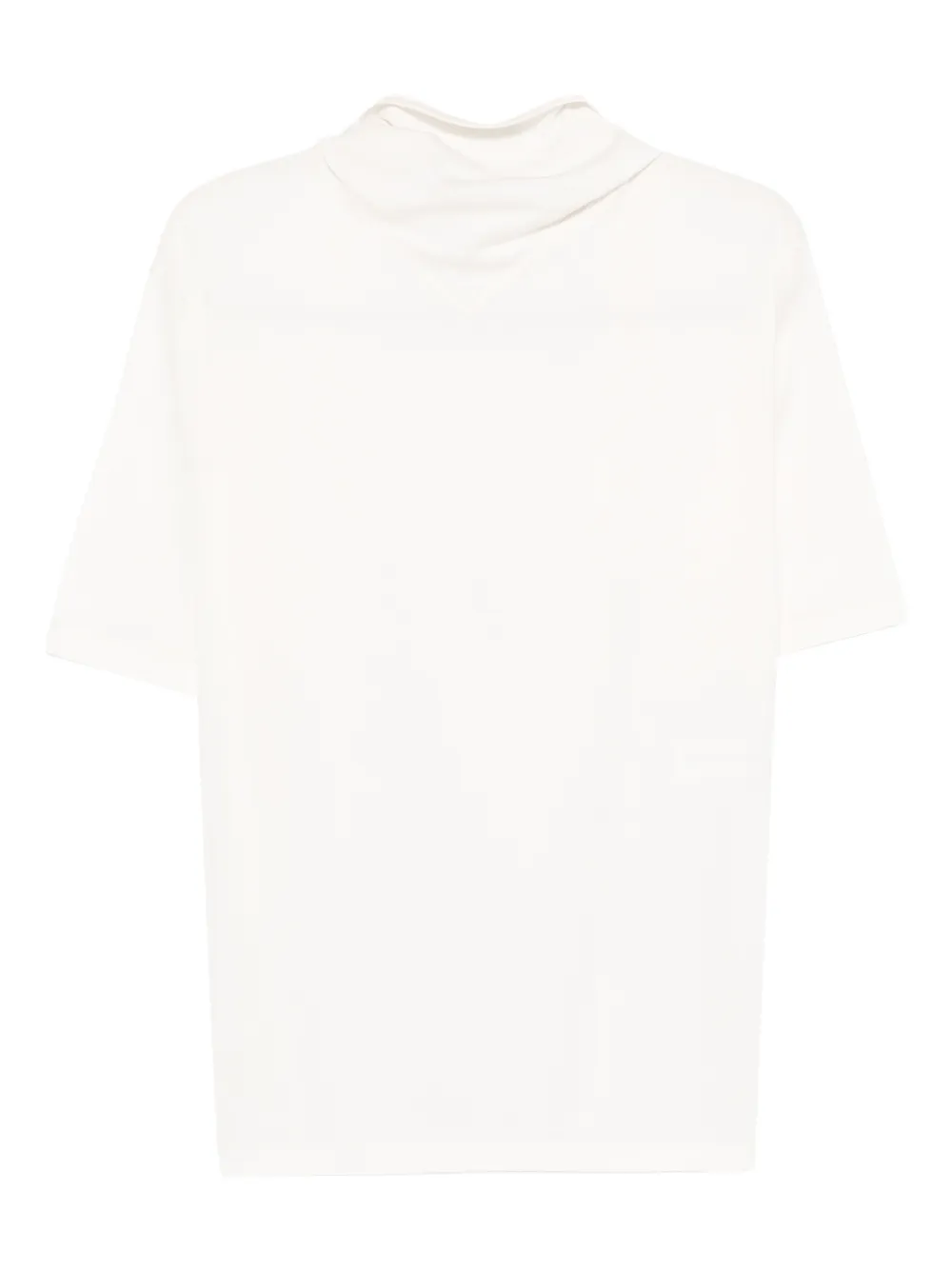LEMAIRE roll-neck short-sleeve T-shirt - Toni neutri