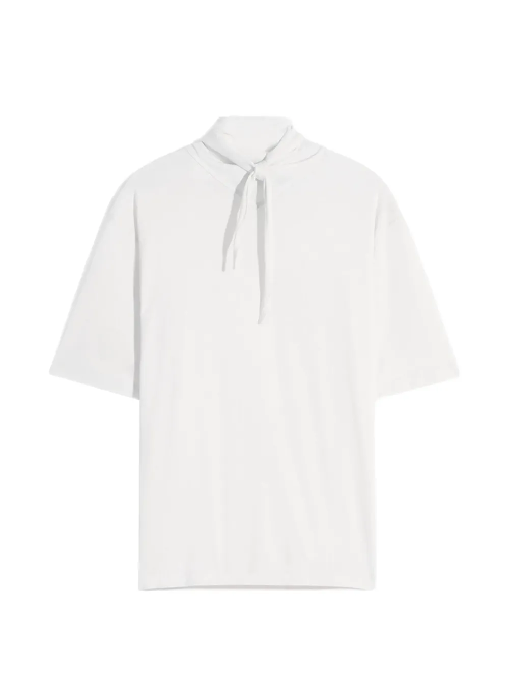 LEMAIRE roll-neck short-sleeve T-shirt - Toni neutri
