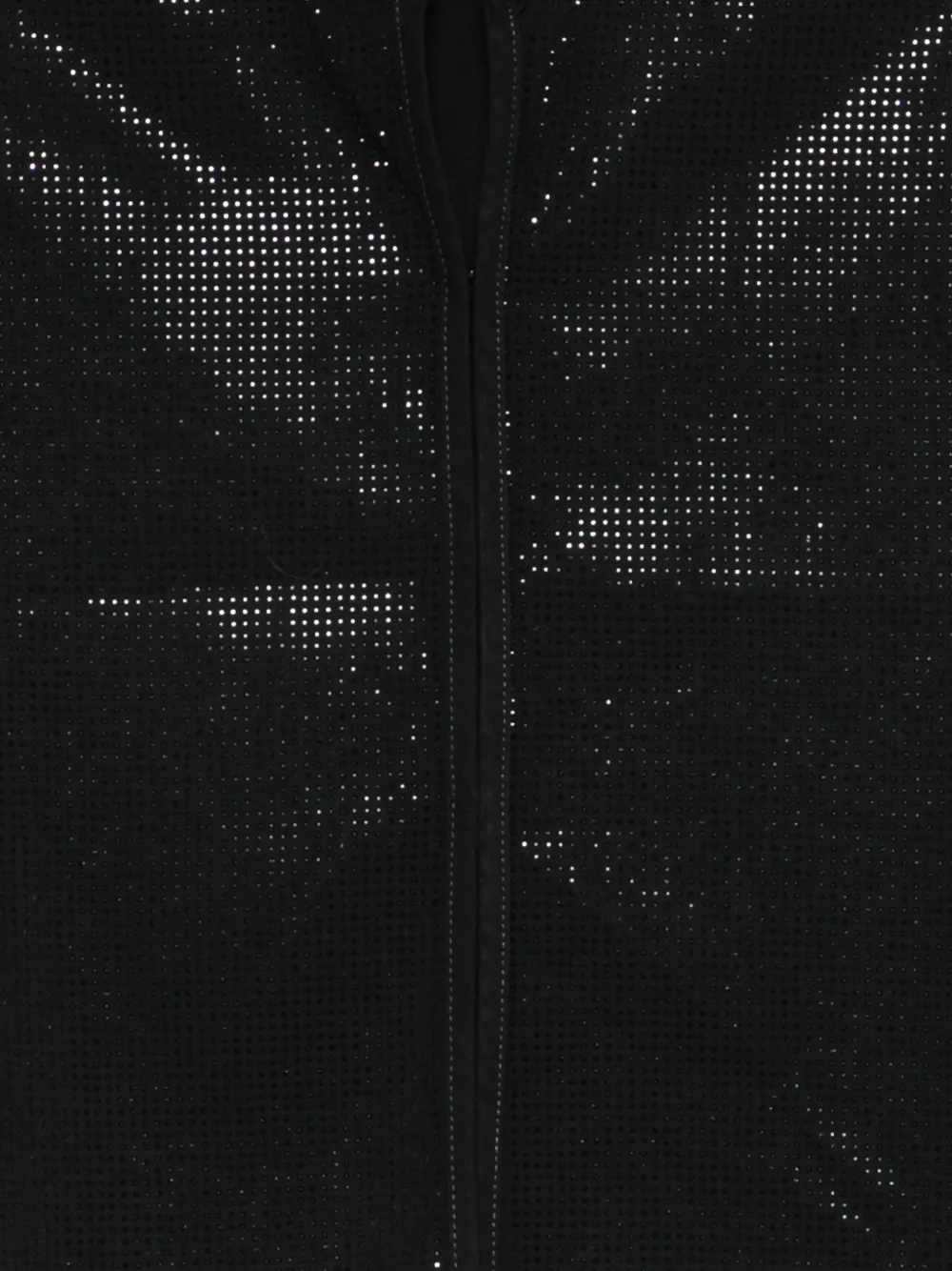 Emporio Armani Top met rits Zwart