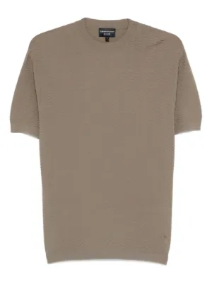 Brunello Cucinelli Vネック Tシャツ | グレー | FARFETCH JP