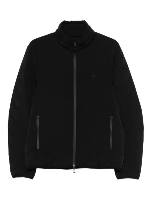 Emporio Armani zip quilted jacket