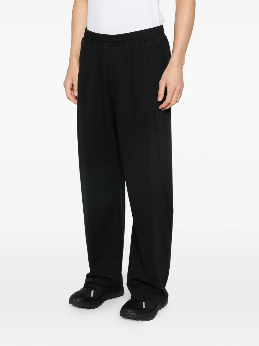 Emporio Armani Elastische trainingsbroek Zwart