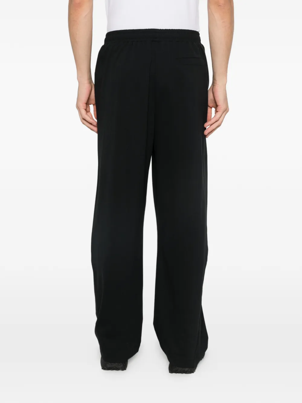 Emporio Armani Elastische trainingsbroek Zwart