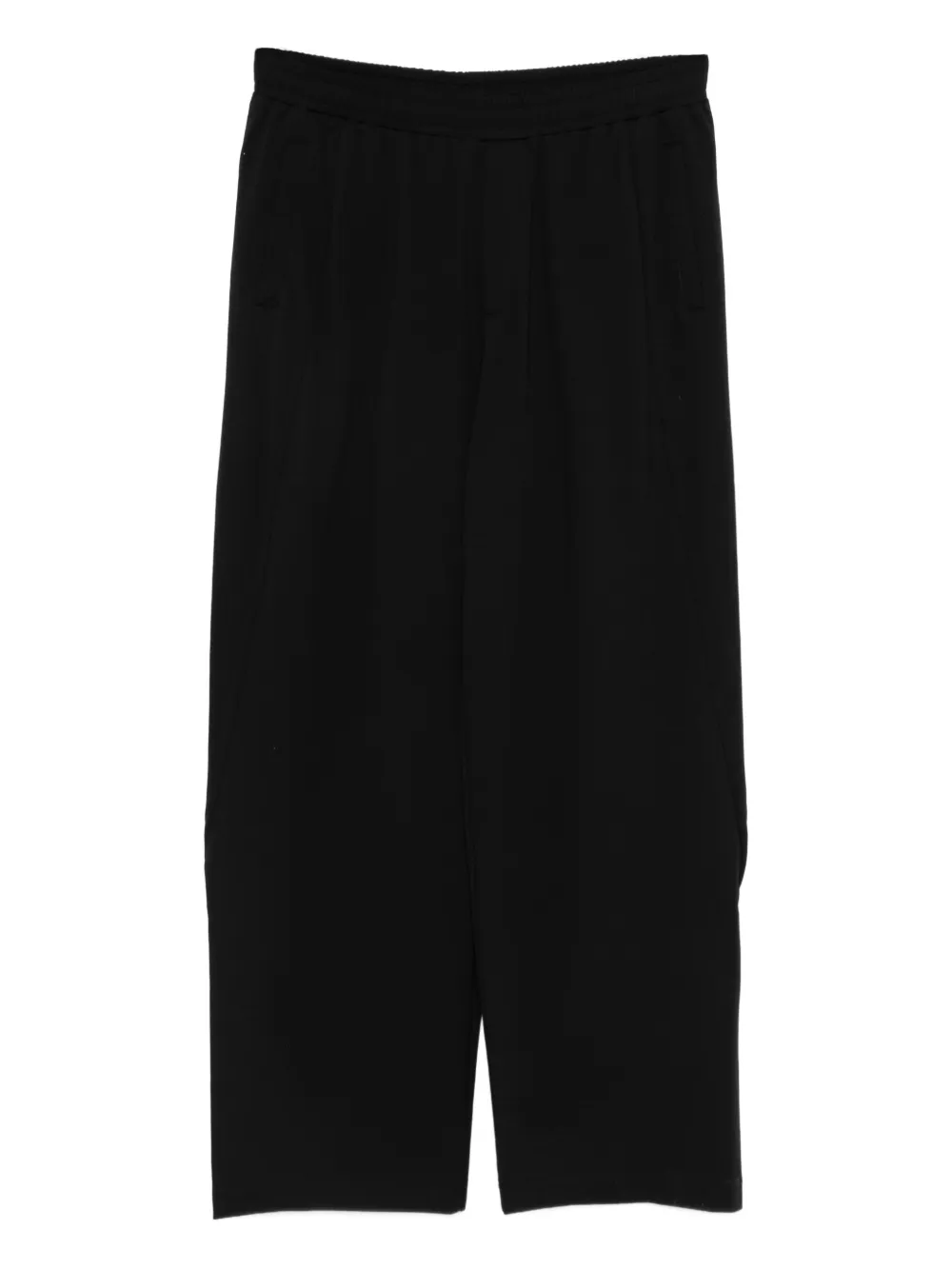 Emporio Armani elasticated track pants – Black