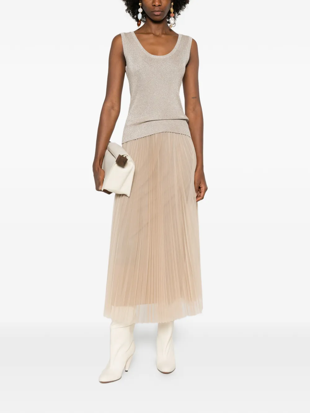 Fabiana Filippi ノースリーブ トップ | ニュートラル | FARFETCH JP