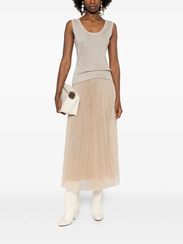 Fabiana Filippi ノースリーブ トップ | ニュートラル | FARFETCH JP