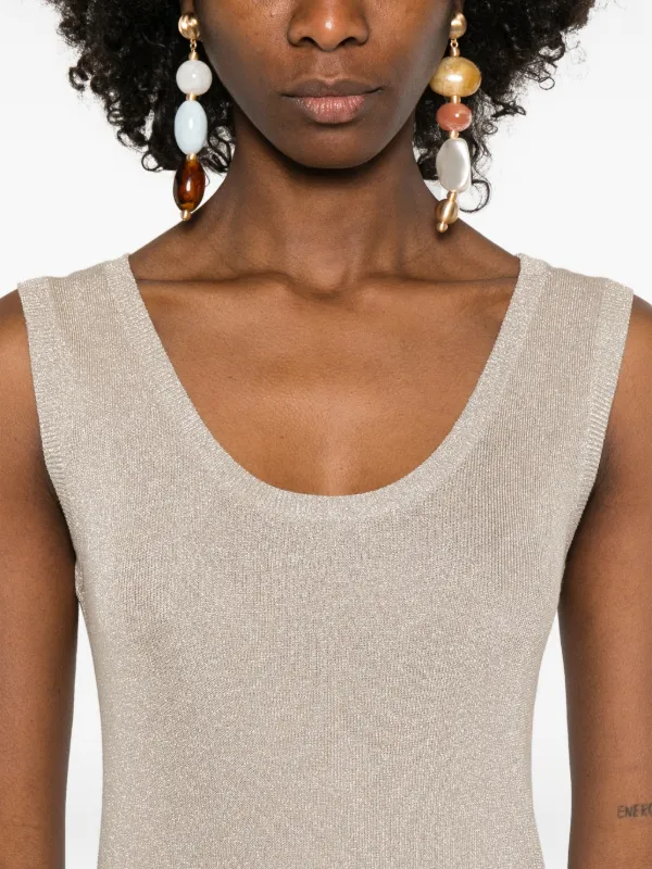 Fabiana Filippi ノースリーブ トップ | ニュートラル | FARFETCH JP