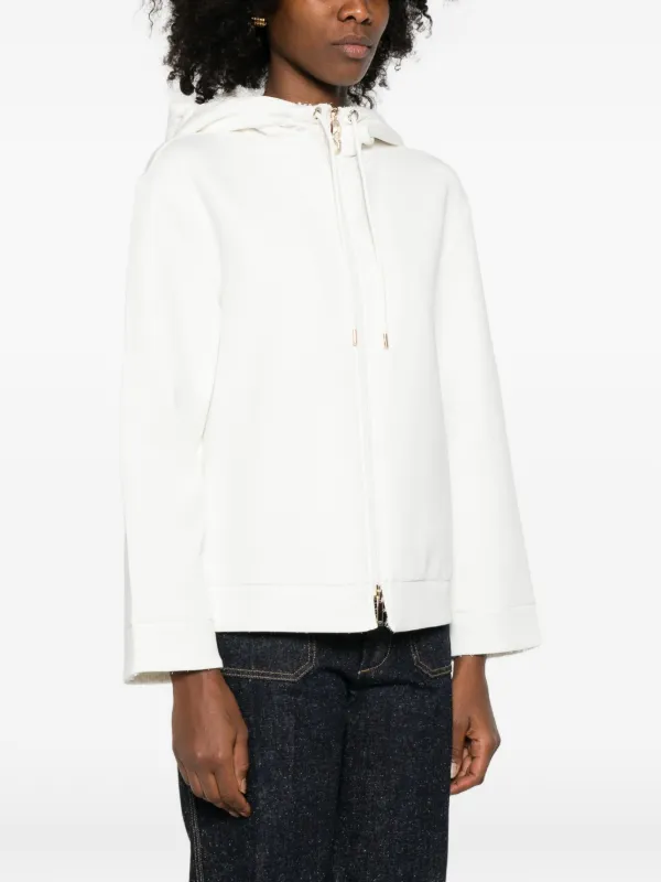 Emporio Armani ジップ パーカー | ホワイト | FARFETCH JP