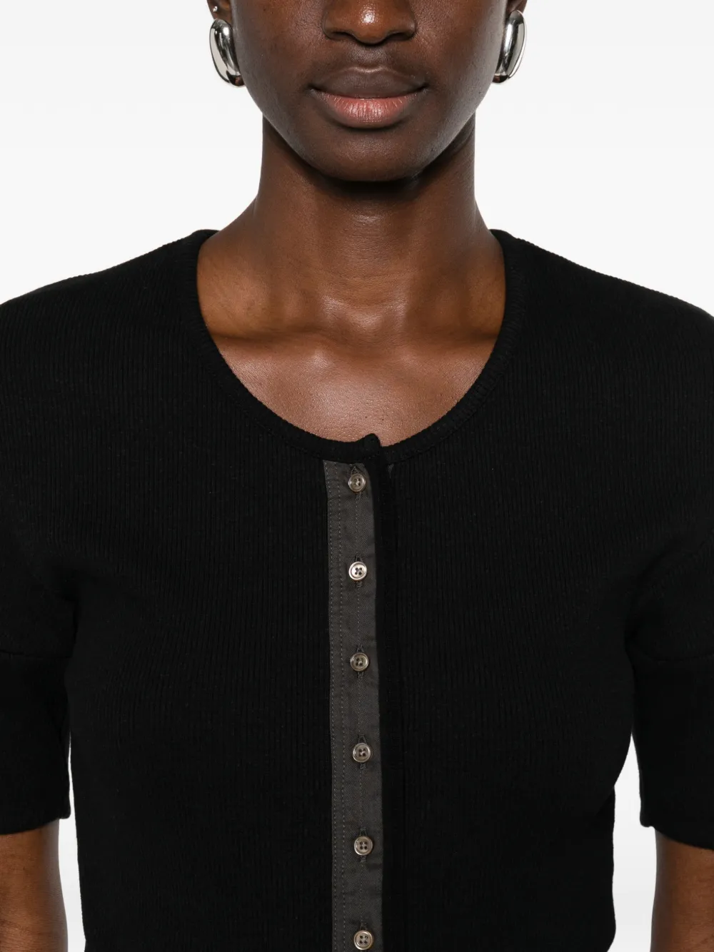 LEMAIRE T-shirt met korte mouwen Zwart