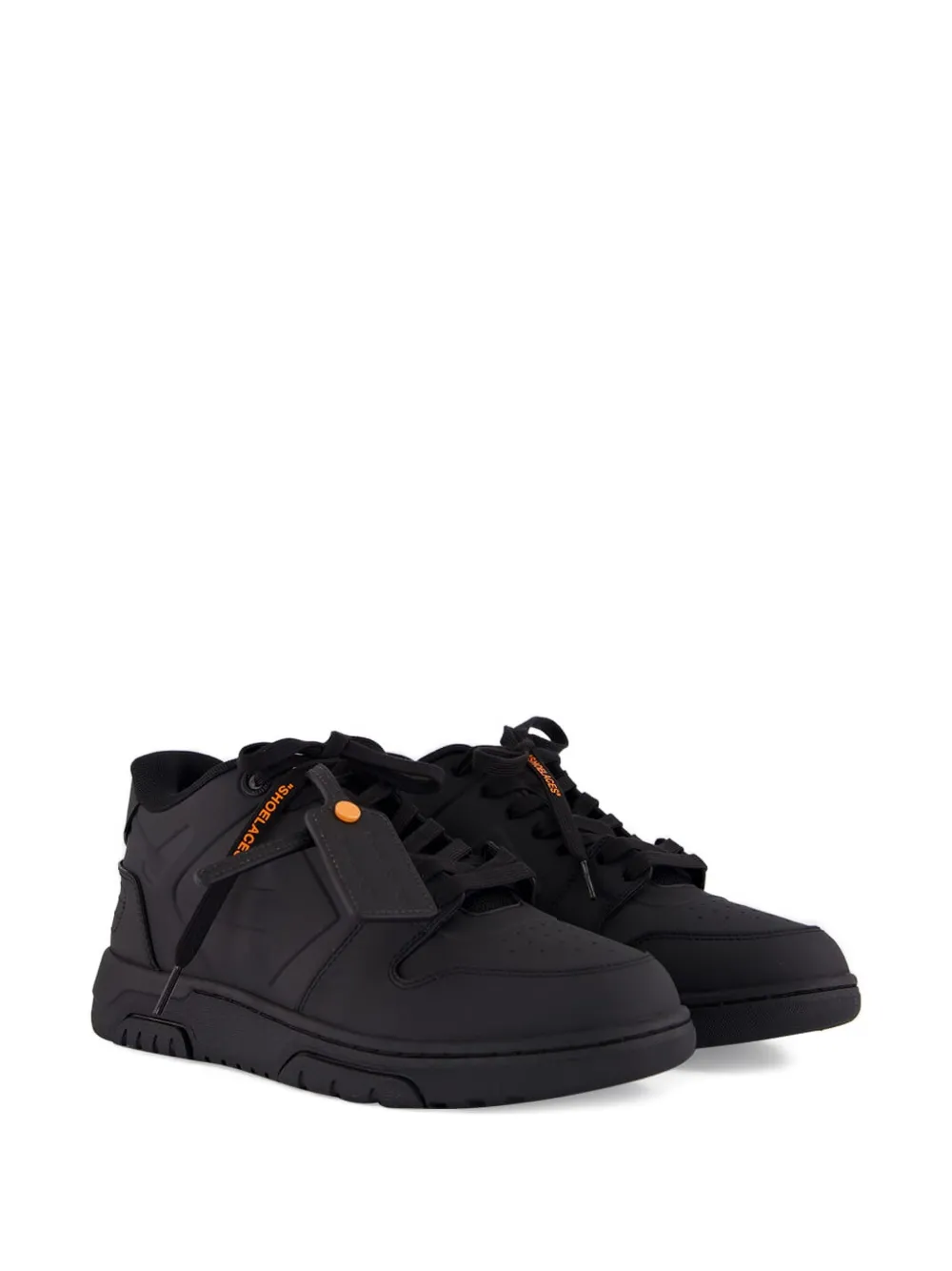 Off-White Out Of Office molded sneakers Zwart