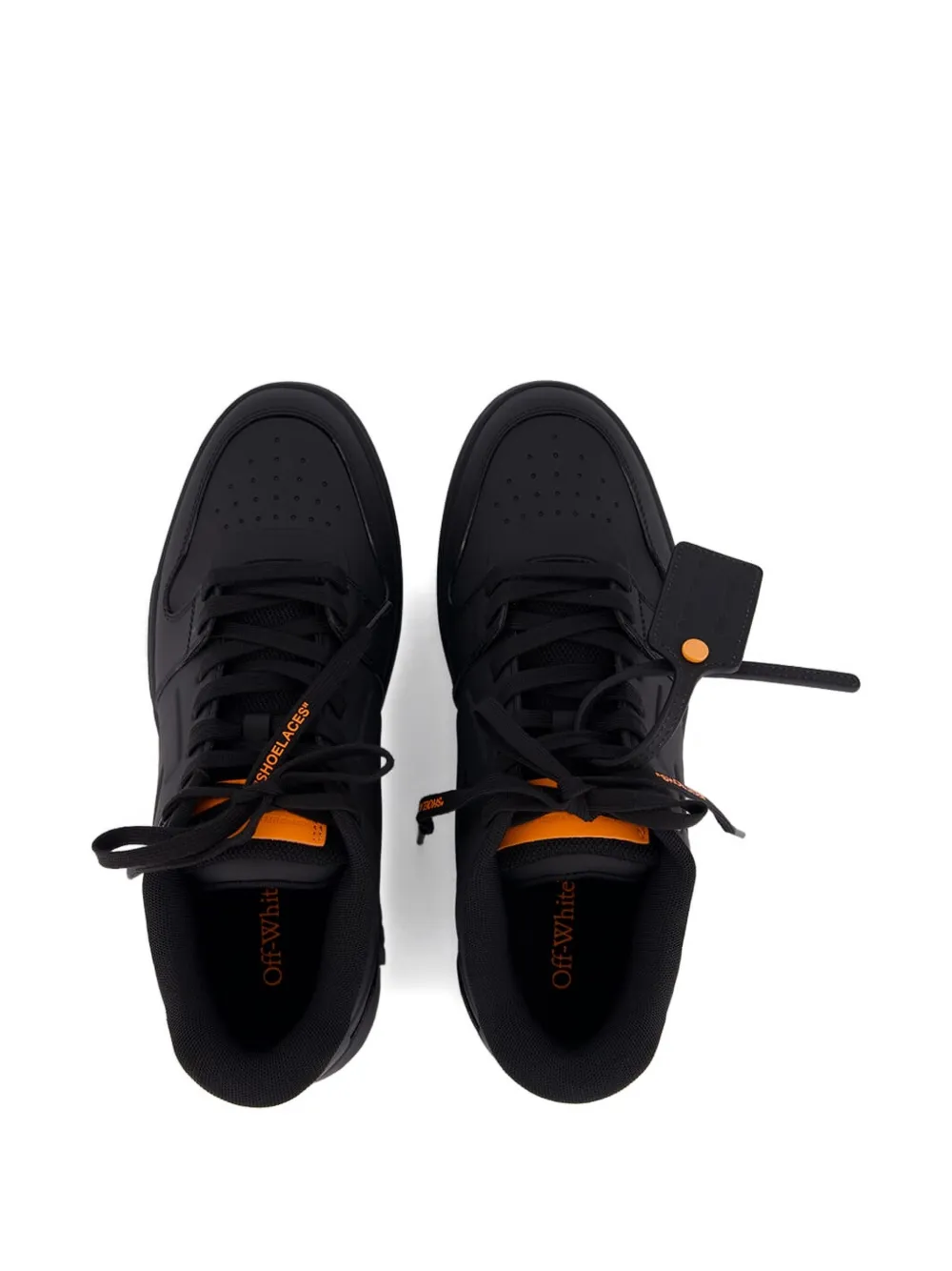 Off-White Out Of Office molded sneakers Zwart