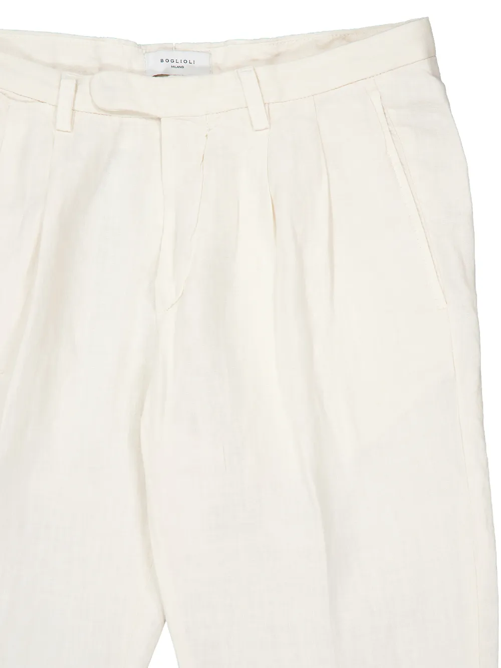  Boglioli Linen Trousers - Neutrals 