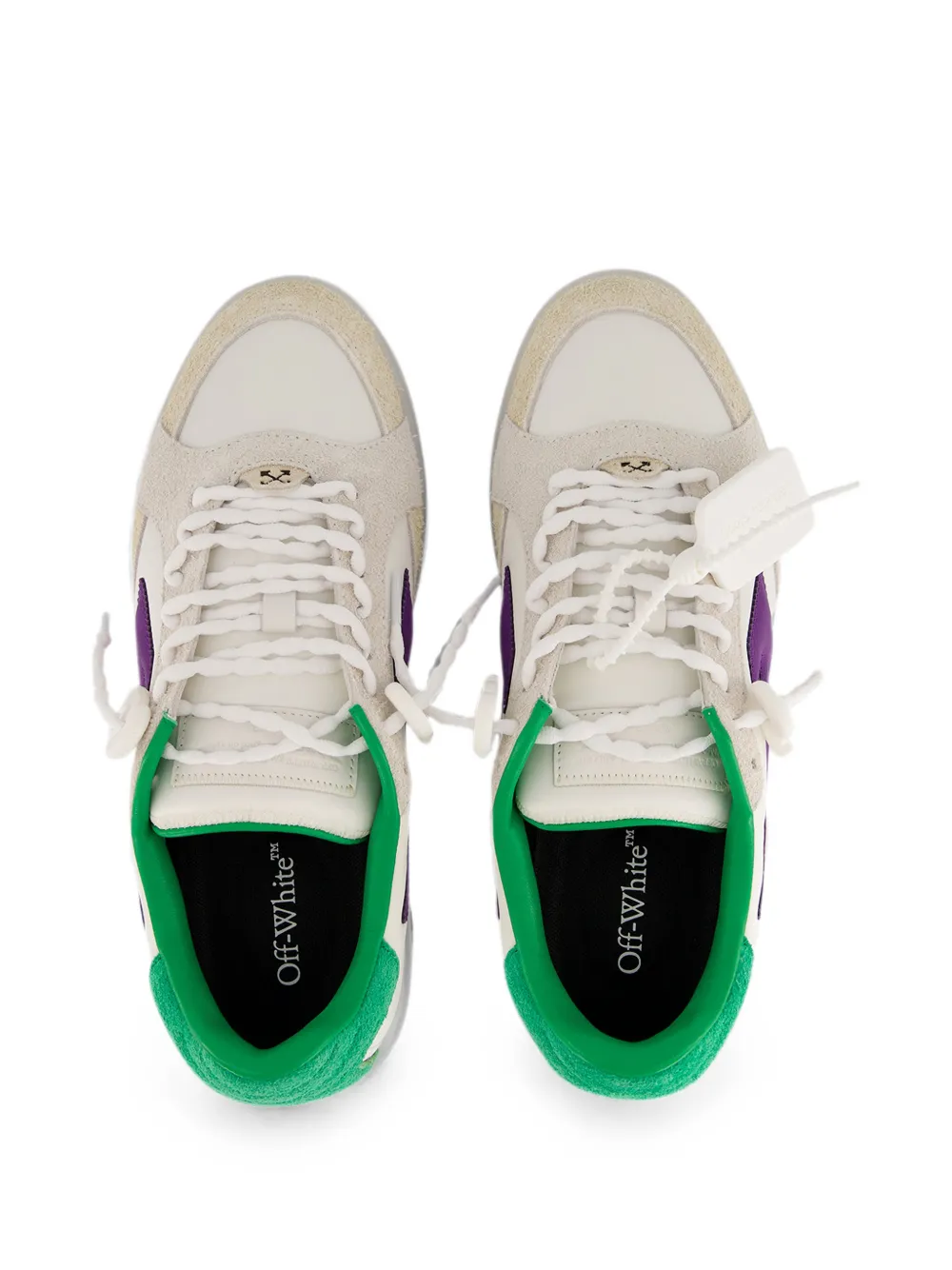 Off-White End Of Play arrow-motif sneakers Beige