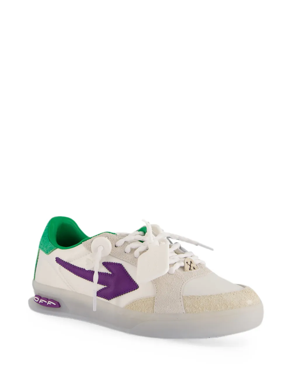 Off-White End Of Play arrow-motif sneakers Beige