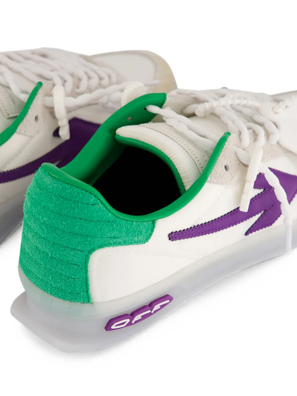 Off-White End Of Play arrow-motif sneakers Beige