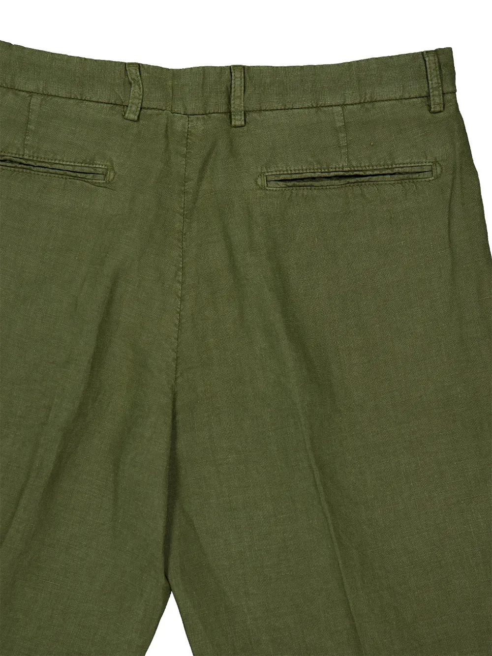 Boglioli Linnen bermuda shorts Groen