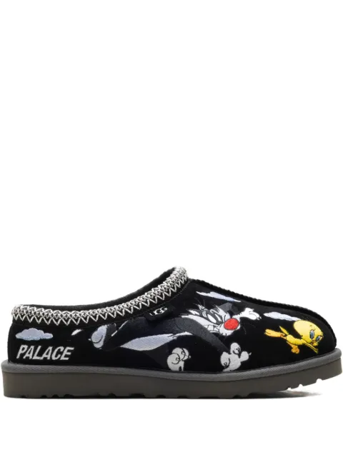 UGG Tasman cartoon-embroidered slippers